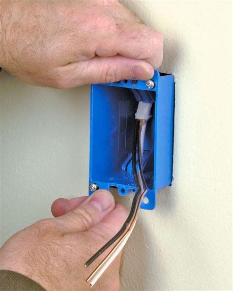 electrical junction box in wall|installing electrical box in wall.